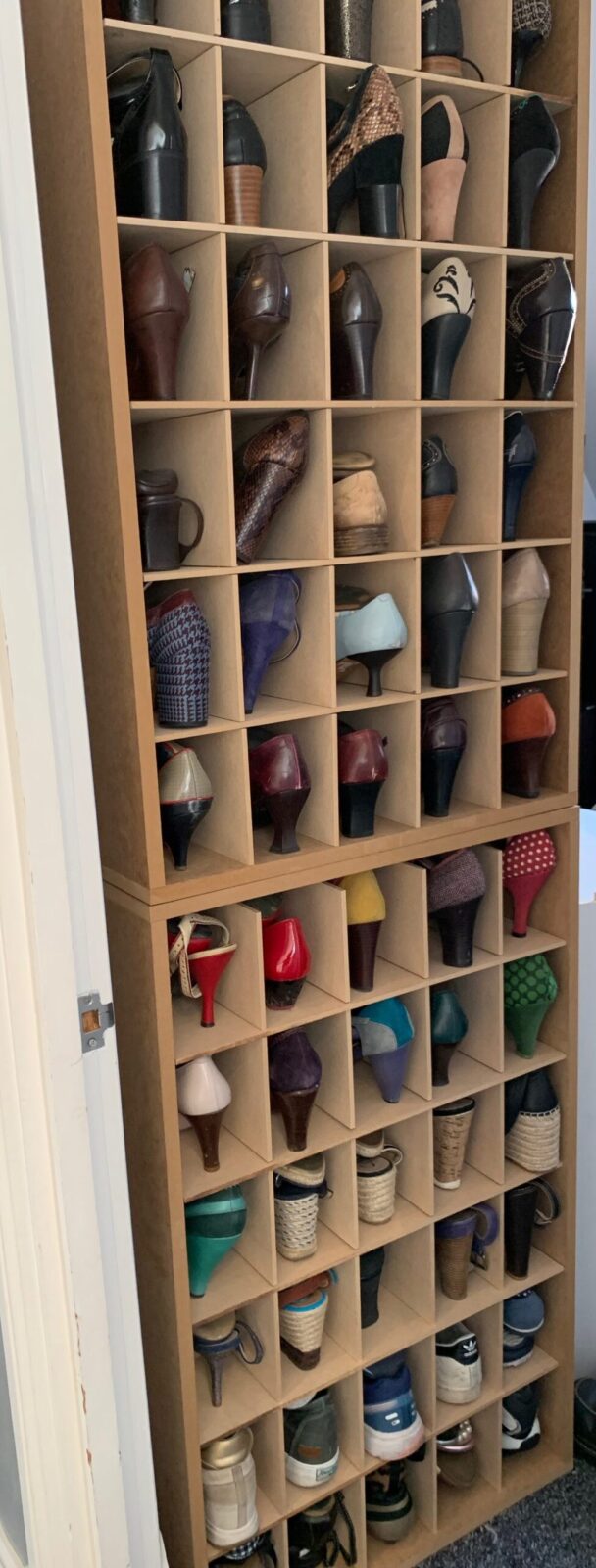 Woodworking in Heels: Shoe Storage to Stop the Clutter